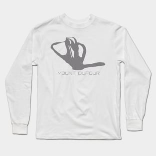 Mount Dufour Resort 3D Long Sleeve T-Shirt